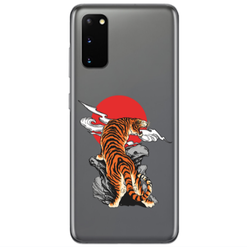 Samsung S20 Angry Gorilla Transparent Silicone TPU Θήκη