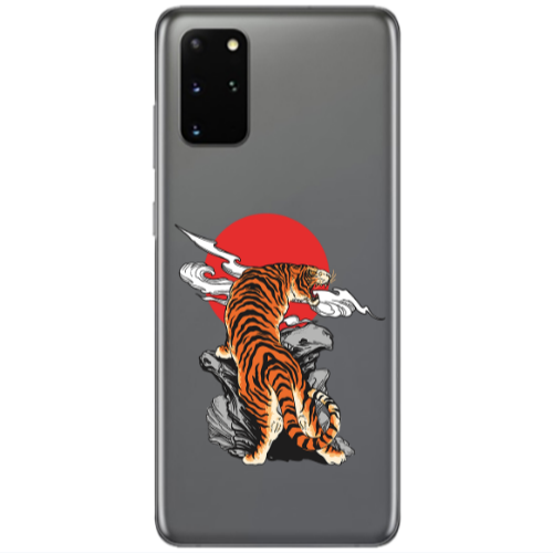 Samsung S20 Plus Angry Gorilla Transparent Silicone TPU Θήκη