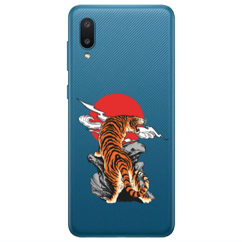 Samsung A02 Angry Gorilla Transparent Silicone TPU Θήκη