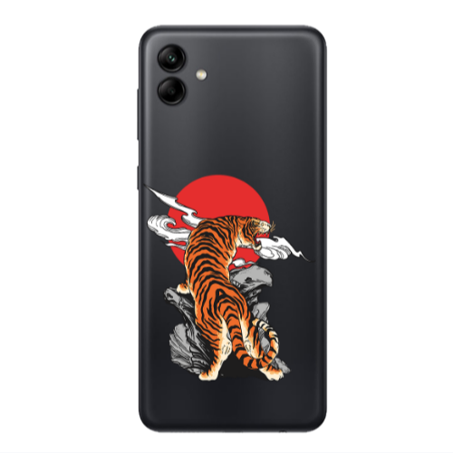 Samsung A04 Angry Gorilla Transparent Silicone TPU Θήκη