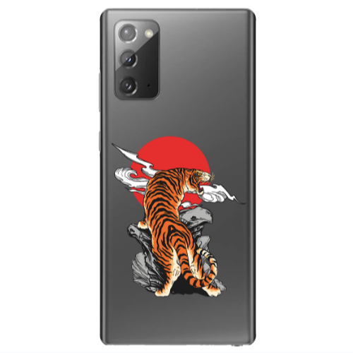 Samsung Note 20 Angry Gorilla Transparent Silicone TPU Θήκη