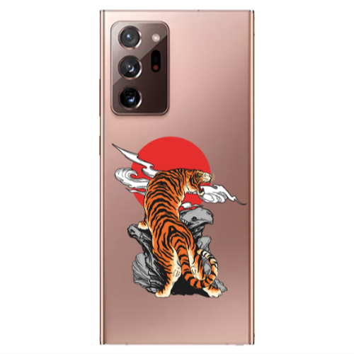 Samsung Note 20 Ultra Angry Gorilla Transparent Silicone TPU Θήκη