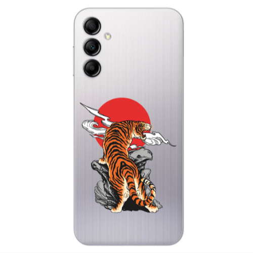 Samsung A24 Angry Gorilla Transparent Silicone TPU Θήκη