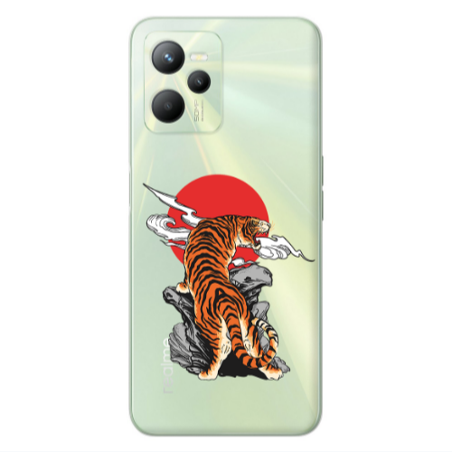 Realme C35 Angry Gorilla Transparent Silicone TPU Θήκη