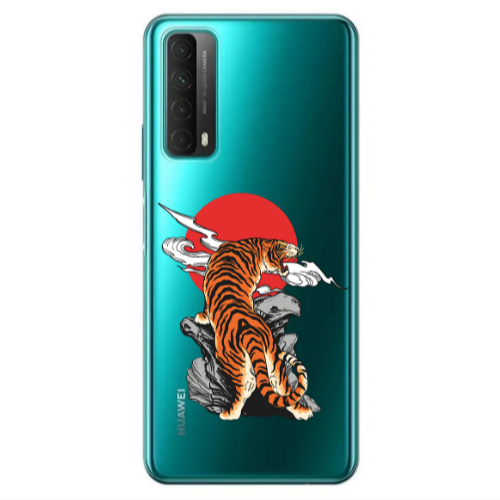 Huawei P Smart 2021 Angry Gorilla Transparent Silicone TPU Θήκη