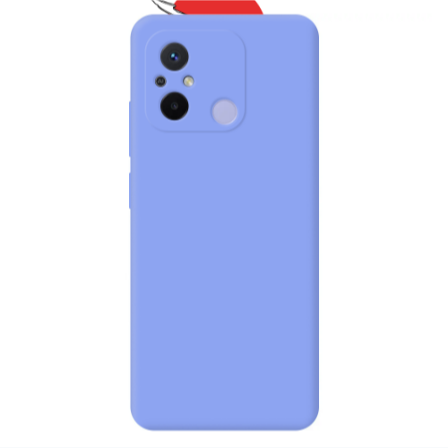 Xiaomi Redmi 12C Angry Gorilla Light Purple Colored Silicone TPU Θήκη