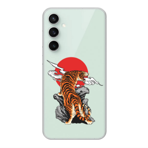 Samsung S23FE Angry Gorilla Transparent Silicone TPU Θήκη