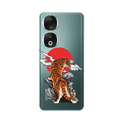 Honor 90 5G Angry Gorilla Transparent Silicone TPU Θήκη