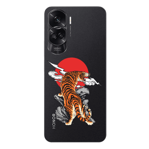 Honor 90 Lite 5G Angry Gorilla Transparent Silicone TPU Θήκη