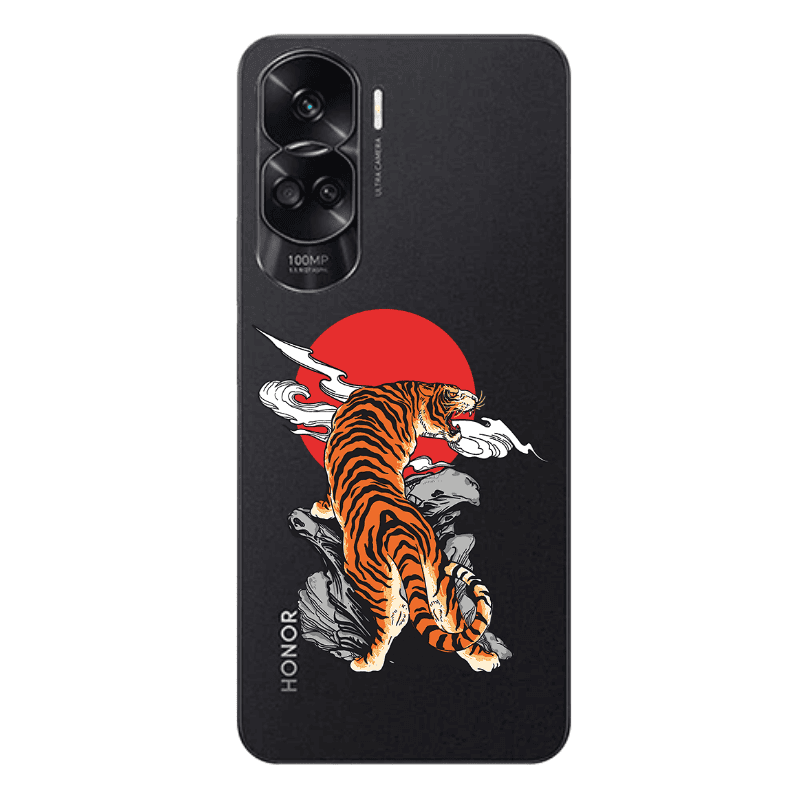 Honor 90 Lite 5G Angry Gorilla Transparent Silicone TPU Θήκη