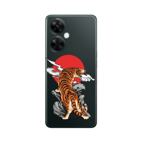 Oneplus Nord CE 3 Lite 5G Angry Gorilla Transparent Silicone TPU Θήκη