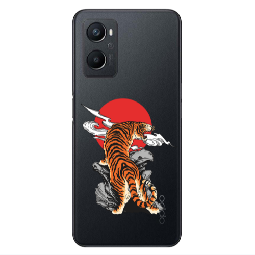 Oppo A 96 Angry Gorilla Transparent Silicone TPU Θήκη