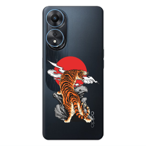 Oppo A 98 Angry Gorilla Transparent Silicone TPU Θήκη