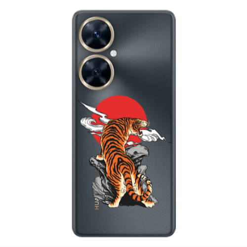 Huawei Nova 11i Angry Gorilla Transparent Silicone TPU Θήκη