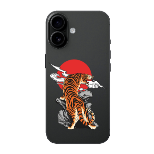 Apple Iphone 16 Angry Gorilla Transparent Silicone TPU Θήκη
