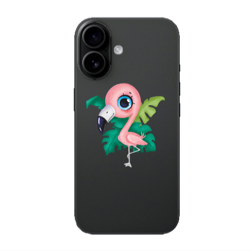 Apple Iphone 16 plus Swan Transparent Silicone TPU Θήκη