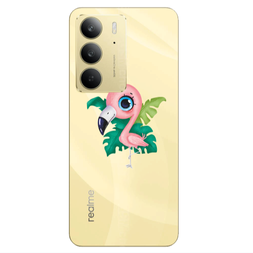 Realme C 75 Swan Transparent Silicone TPU Θήκη