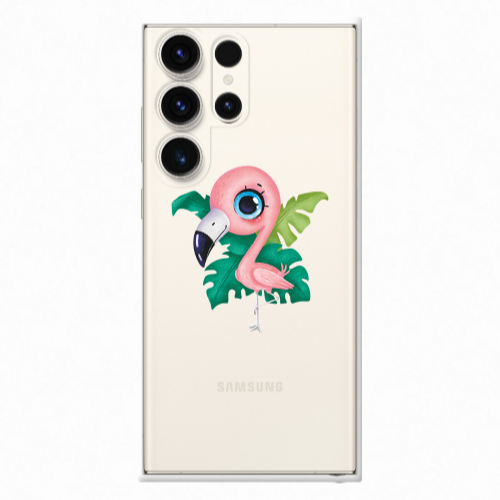 Samsung S25 Ultra Swan Transparent Silicone TPU Θήκη