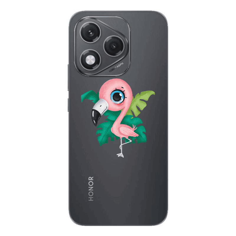 Honor 400 Lite Swan Transparent Silicone TPU Θήκη