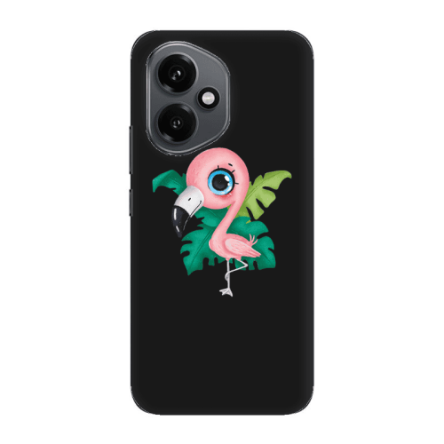 Honor Magic 400 Swan Black Colored Silicone TPU Θήκη