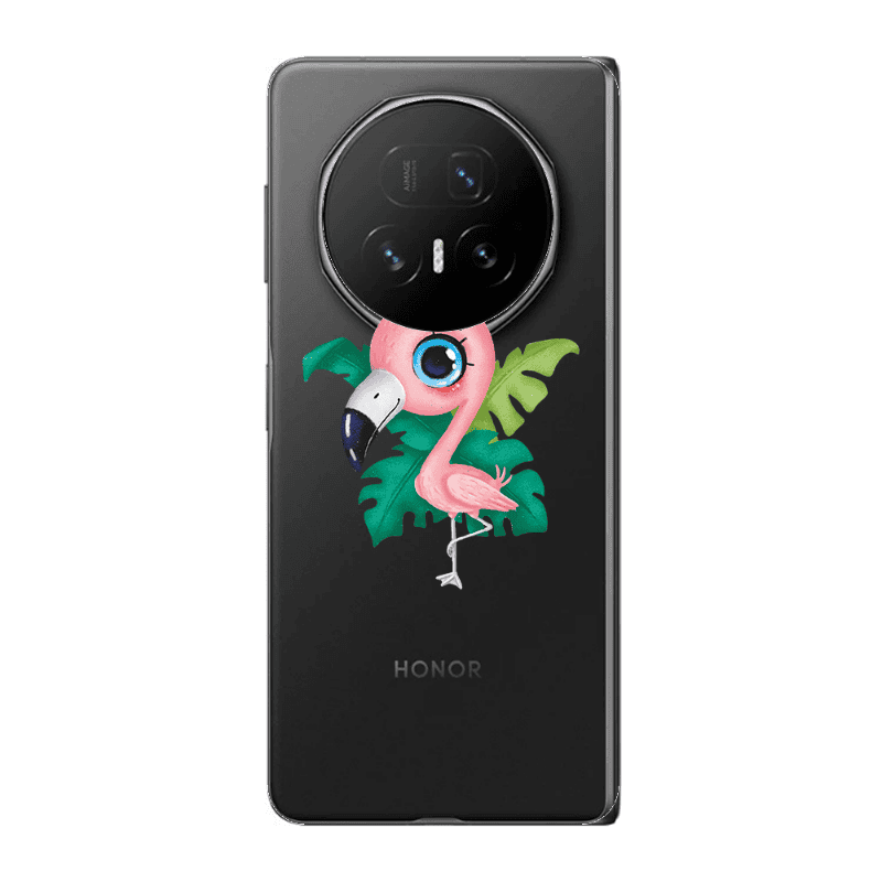 Honor Magic V5 Swan Transparent Silicone TPU Θήκη