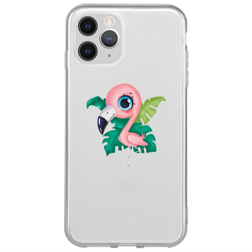 Apple iPhone 13 Pro Max Swan Transparent Silicone TPU Θήκη
