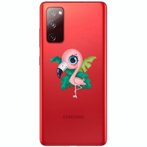 Samsung S20 FE Swan Transparent Silicone TPU Θήκη