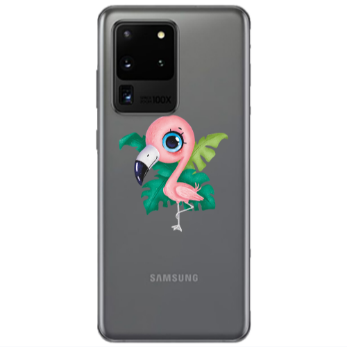 Samsung S20 Ultra Swan Transparent Silicone TPU Θήκη