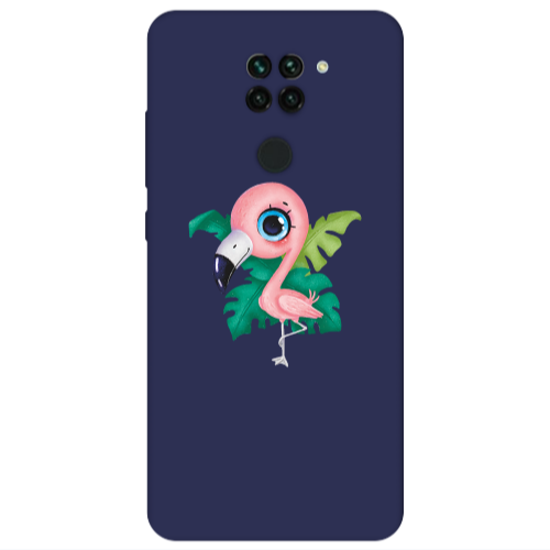Xiaomi Redmi Note 9 Swan Dark blue Colored Silicone TPU Θήκη