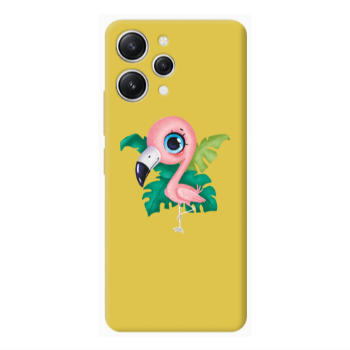 Xiaomi Redmi 12 Swan Yellow Colored Silicone TPU Θήκη