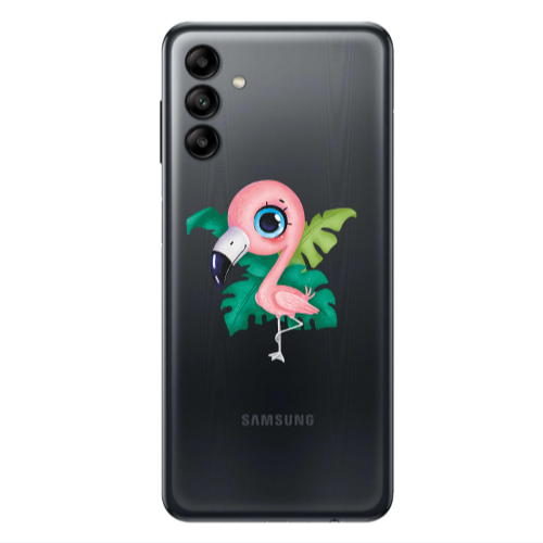 Samsung A13 5G Swan Transparent Silicone TPU Θήκη