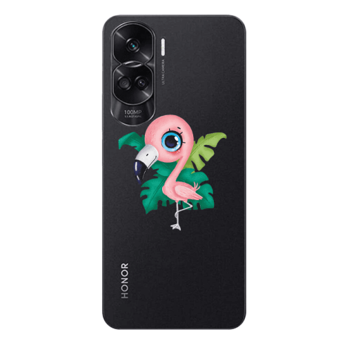 Honor 90 Lite 5G Swan Transparent Silicone TPU Θήκη