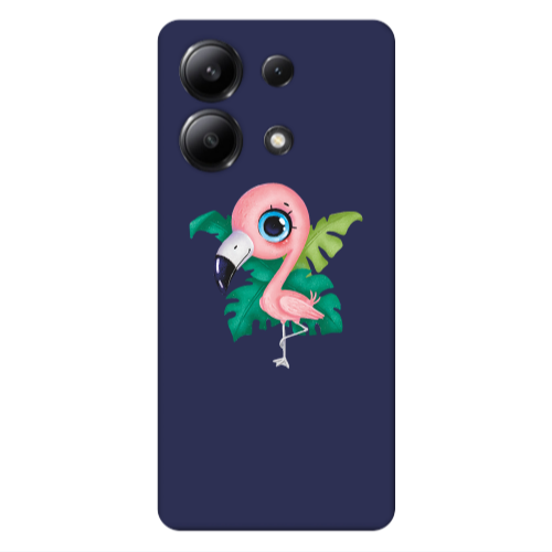 Xiaomi Redmi Note 13 4G Swan Dark blue Colored Silicone TPU Θήκη