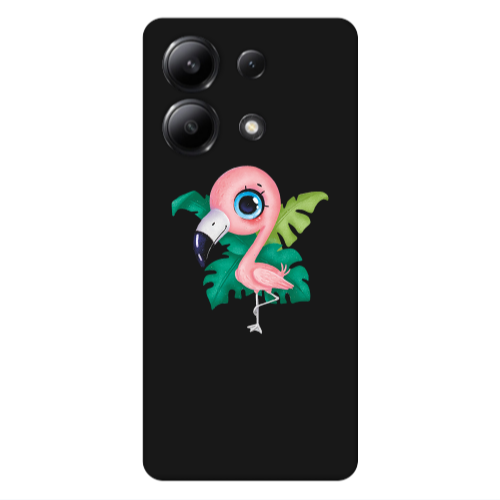 Xiaomi Redmi Note 13 4G Swan Black Colored Silicone TPU Θήκη