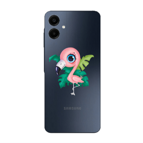 Samsung A06 Swan Transparent Silicone TPU Θήκη