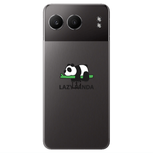 Oneplus Nord 4 Lazy panda Transparent Silicone TPU Θήκη