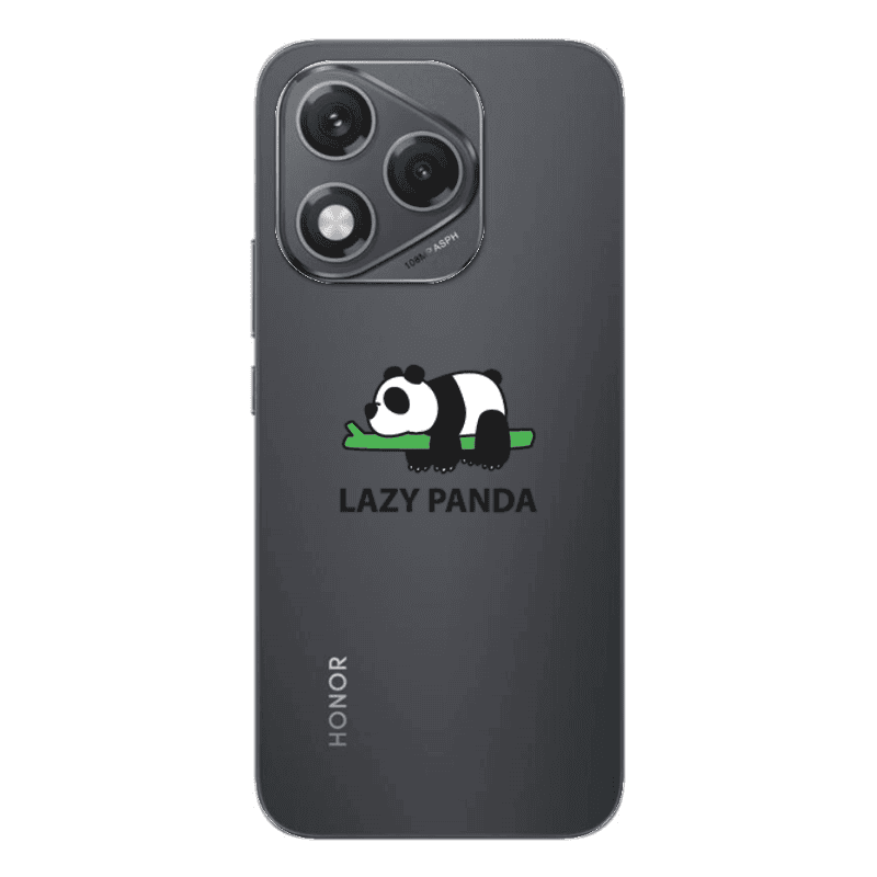 Honor 400 Lite Lazy panda Transparent Silicone TPU Θήκη