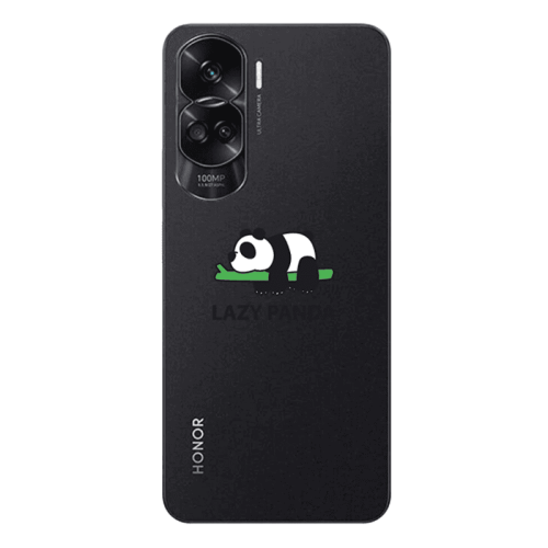 Honor 90 Lite 5G Lazy panda Transparent Silicone TPU Θήκη