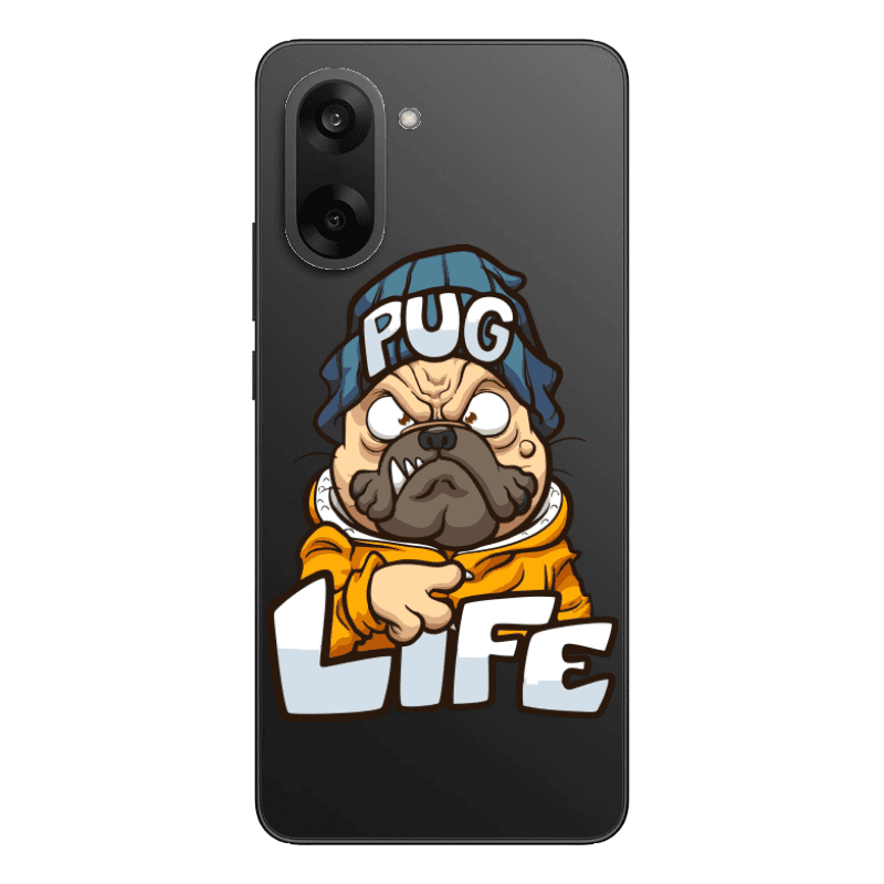 Oneplus Nord CE 5 Pug Life 2 Transparent Silicone TPU Θήκη