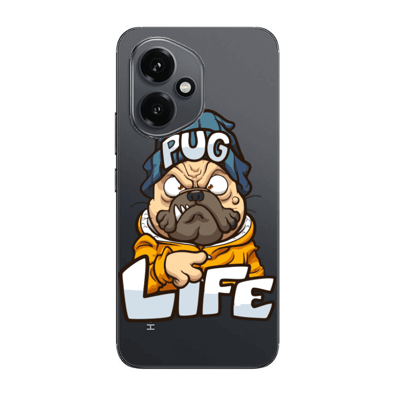 Honor Magic 400 Pug Life 2 Transparent Silicone TPU Θήκη
