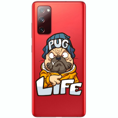 Samsung S20 FE Pug Life 2 Transparent Silicone TPU Θήκη