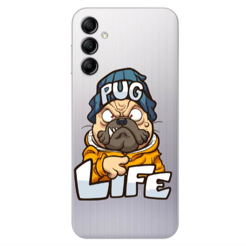 Samsung A24 Pug Life 2 Transparent Silicone TPU Θήκη
