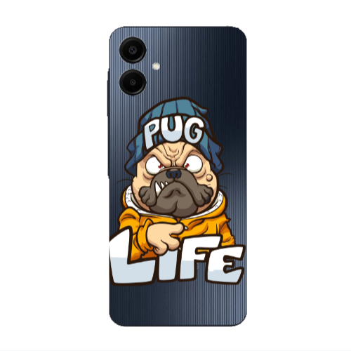 Samsung A06 Pug Life 2 Transparent Silicone TPU Θήκη