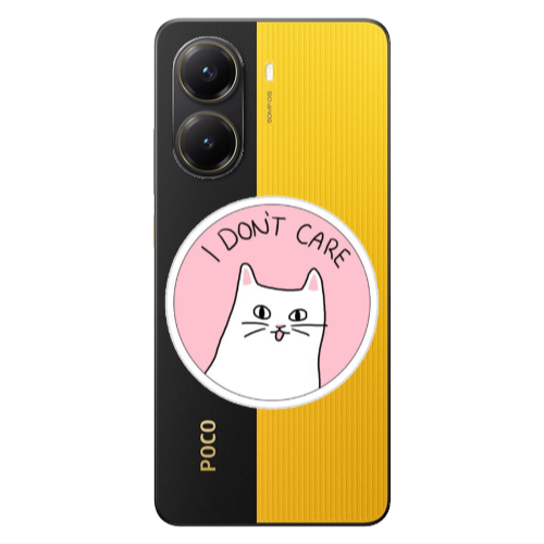 Xiaomi Poco X7 Pro I dont Care Transparent Silicone TPU Θήκη