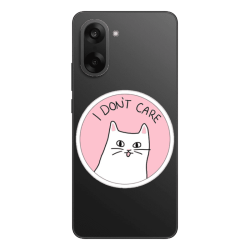 Oneplus Nord CE 5 I dont Care Transparent Silicone TPU Θήκη