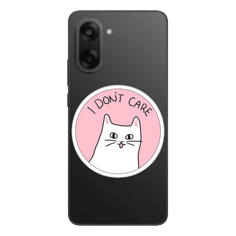 Oneplus Nord CE 5 I dont Care Transparent Silicone TPU Θήκη
