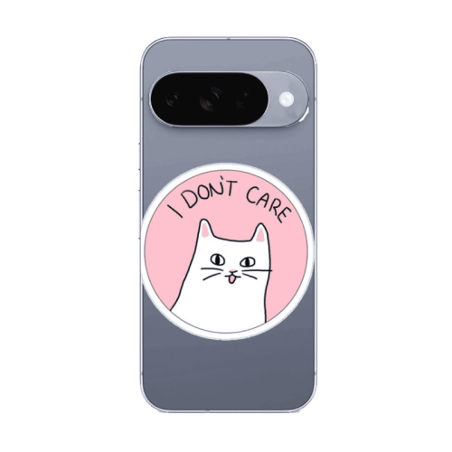 Google Pixel 10 I dont Care Transparent Silicone TPU Θήκη