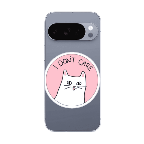 Google Pixel 10 Pro XL I dont Care Transparent Silicone TPU Θήκη