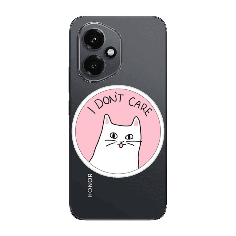 Honor Magic 400 I dont Care Transparent Silicone TPU Θήκη