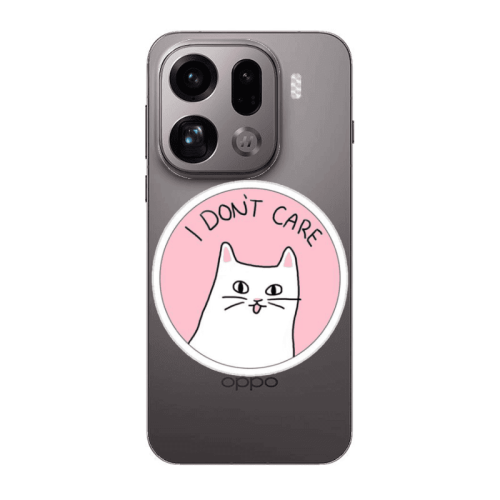 Oppo Find X9 Pro I dont Care Transparent Silicone TPU Θήκη